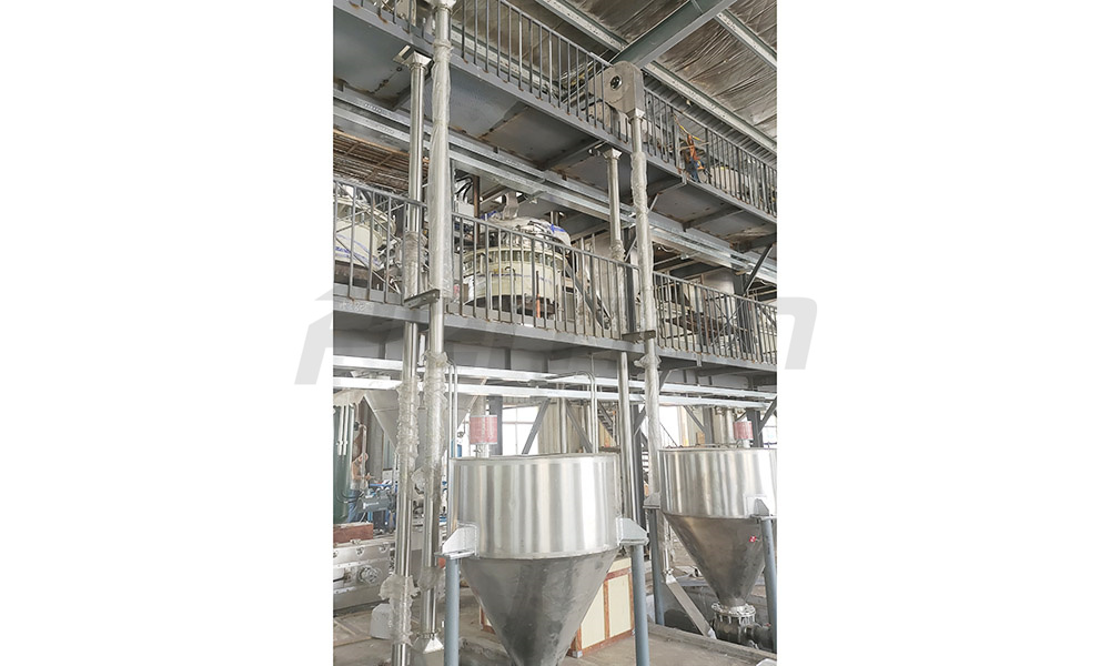 某公司管鏈機項目現(xiàn)場